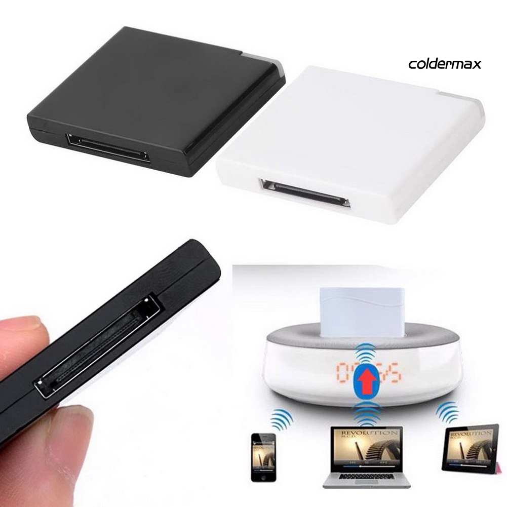 COLD ＊ Bluetooth V2.1 A2DP Music Receiver Adapter for IP30-Pin Dock Speaker