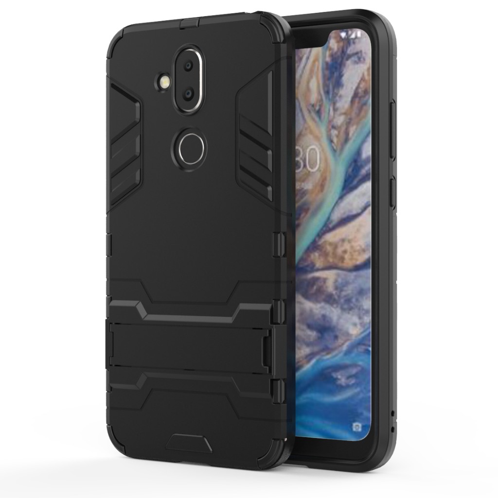 Nokia 8.1 Case Silicone TPU Hard Plastic Armor Back Cover Nokia 8.1 Nokia8.1 Shockproof Phone Casing