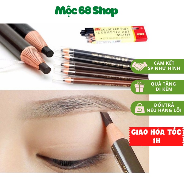 Chì Xé Kẻ Lông Mày COMESTIC ART Eyebrown Pencil