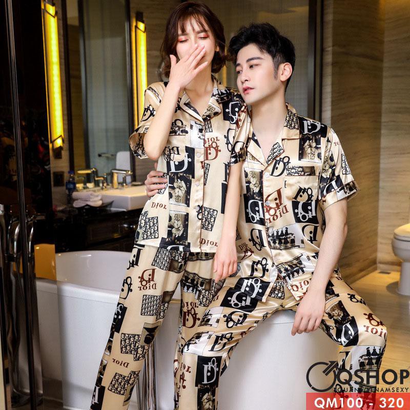 [SALE] BỘ ĐỒ PIJAMA NAM TAY NGẮN QUẦN DÀI QSHOP QM100-QM101