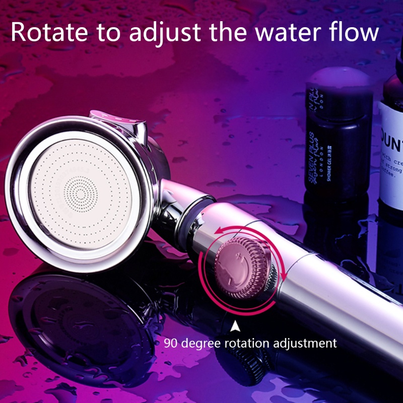 Vòi Hoa Sen Cầm Tay Chống Mưa 3 Chế Độ 90° Giá Đỡ Điện Thoại Có Thể Xoay Được Tiện Dụng