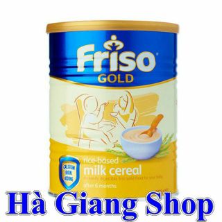 Bột ăn dặm ngũ cốc gạo sữa friso gold
