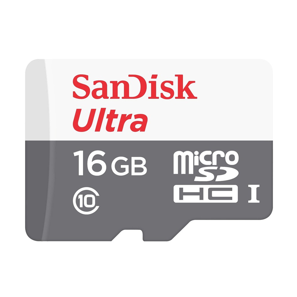 Thẻ nhớ microSDHC Sandisk 16GB upto 80MB/s 533X Ultra UHS-I - Hãng phân phối chính thức