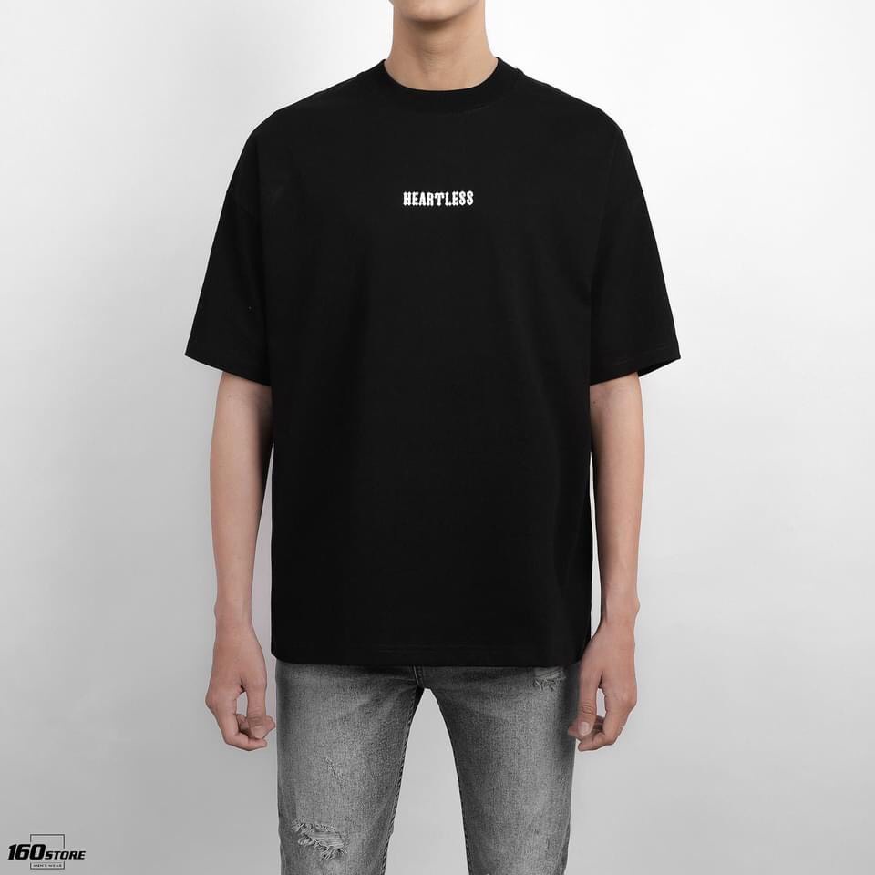 Áo Thun Unisex heartless Form Rộng Vải Cotton Co Dãn - Áo Phông Nam Nữ Phong Cách Ulzzang AM-603