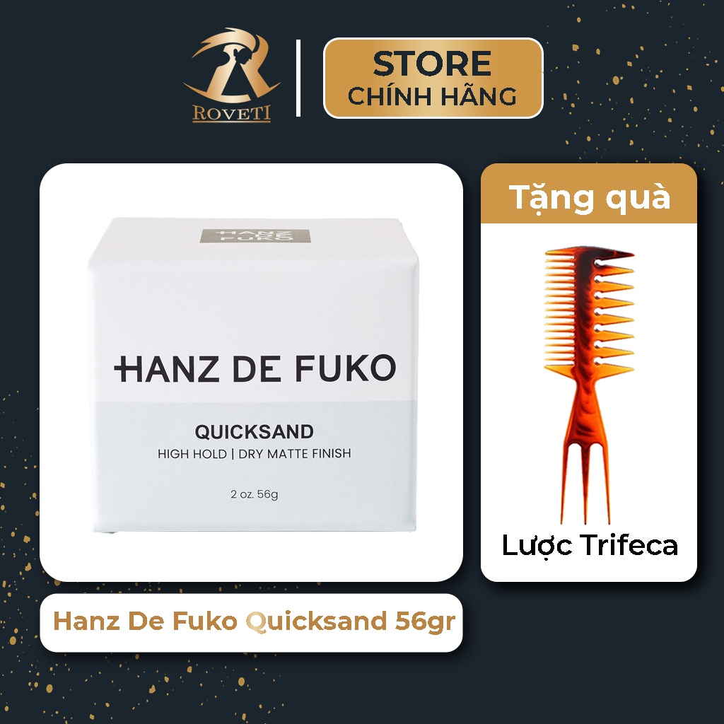 [Chính Hãng] Sáp Vuốt Tóc Hanz De Fuko QuickSand - 56g