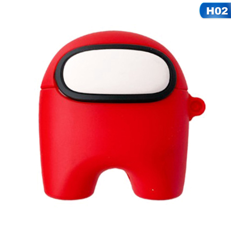 Vỏ Bảo Vệ Hộp Sạc Tai Nghe Airpods Pro Apple Bluetooth Không Dây Chất Liệu Silicon Hình Máy Chơi Game Among Us Ốp | BigBuy360 - bigbuy360.vn