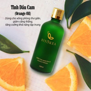 Tinh Dầu Cam Extra Biyòkea 100ml Xông Thơm Thư Giãn