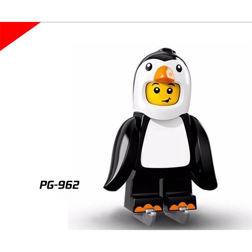 Đồ chơi khối mô hình lắp ghép hình thỏ / gấu trúc đáng yêu cho trẻ nhỏ