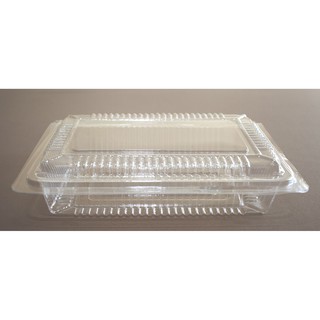 250 hộp nhựa 16 x 10.3 x 4 cm dùng 1 lần đựng xôi, bánh, xiên que đồ ăn, phô mai rau mầm H30 - Takeaway Plastic box H30