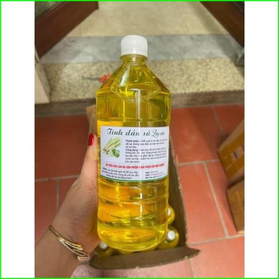 Tinh dầu sả lau sàn 1 lit đuổi muỗi côn trùng