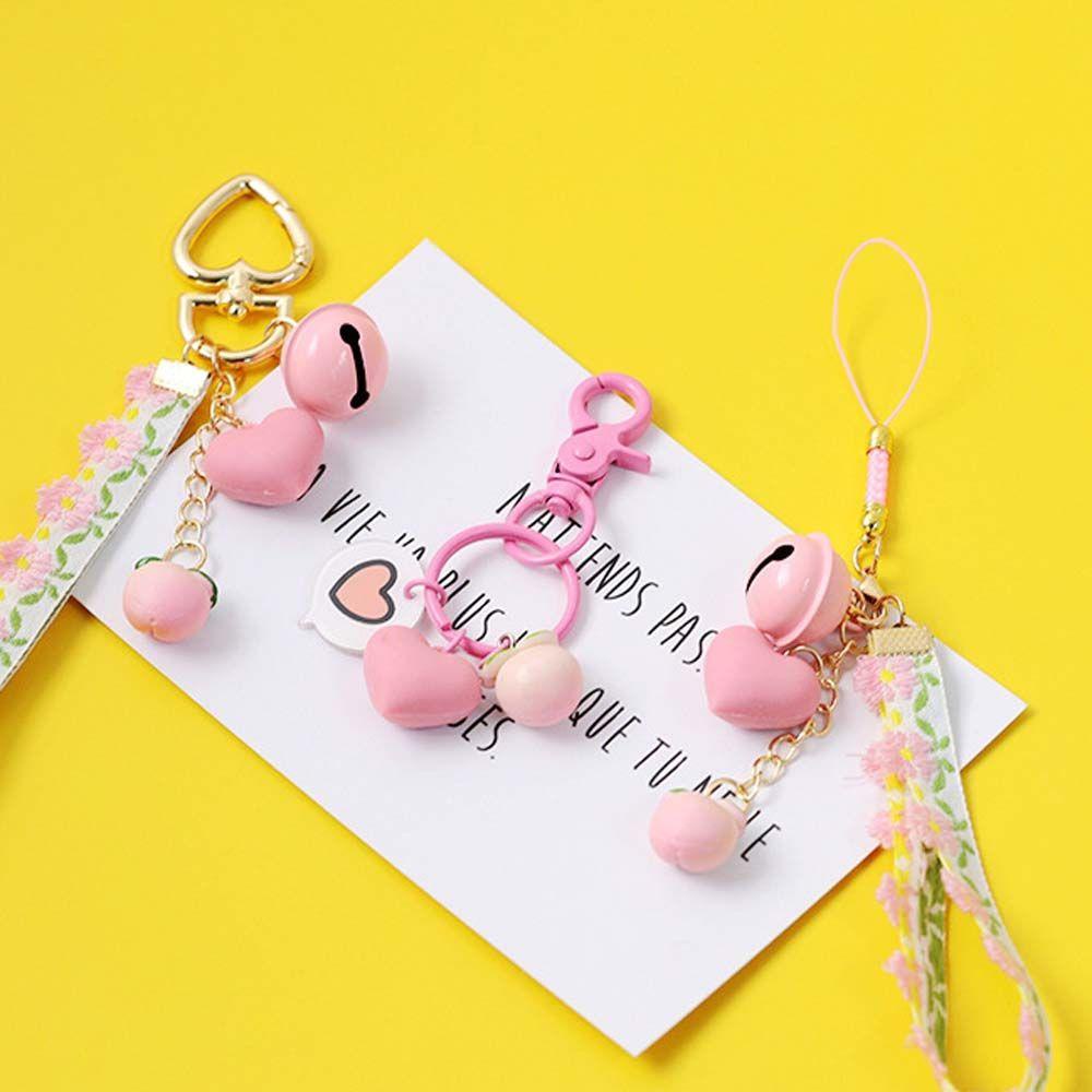 Dây Đeo Điện Thoại Họa Tiết Bông Hoa Màu Đen Xinh Xắn Dành Cho Nữ