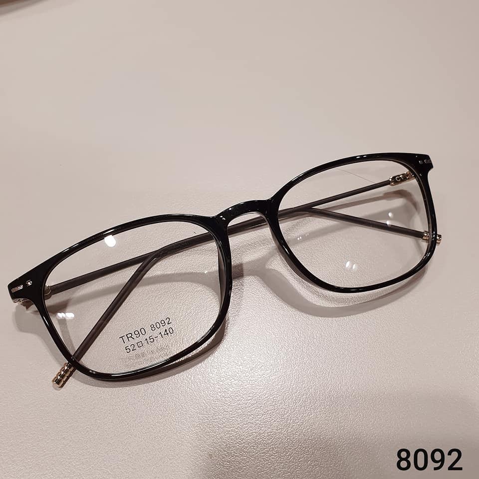 Gọng kính cận Bunny nam nữ kiểu dáng mắt vuông đa dạng màu sắc 8092