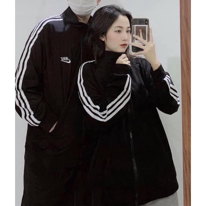 ÁO KHOÁC NỈ 3 SỌC UNIFORM TO KHÔNG MŨ [ RẺ VÔ ĐỊCH ] | BigBuy360 - bigbuy360.vn