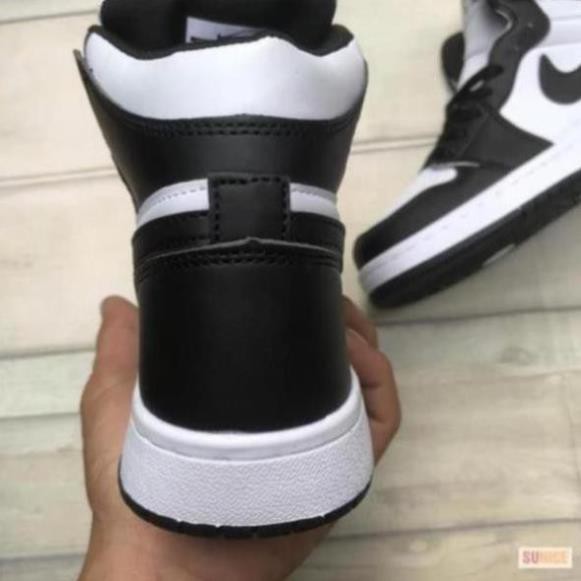 ⚡XẢ KHO⚡ Giày thể thao Nike_air Jodan cao cổ đen trắng chất
