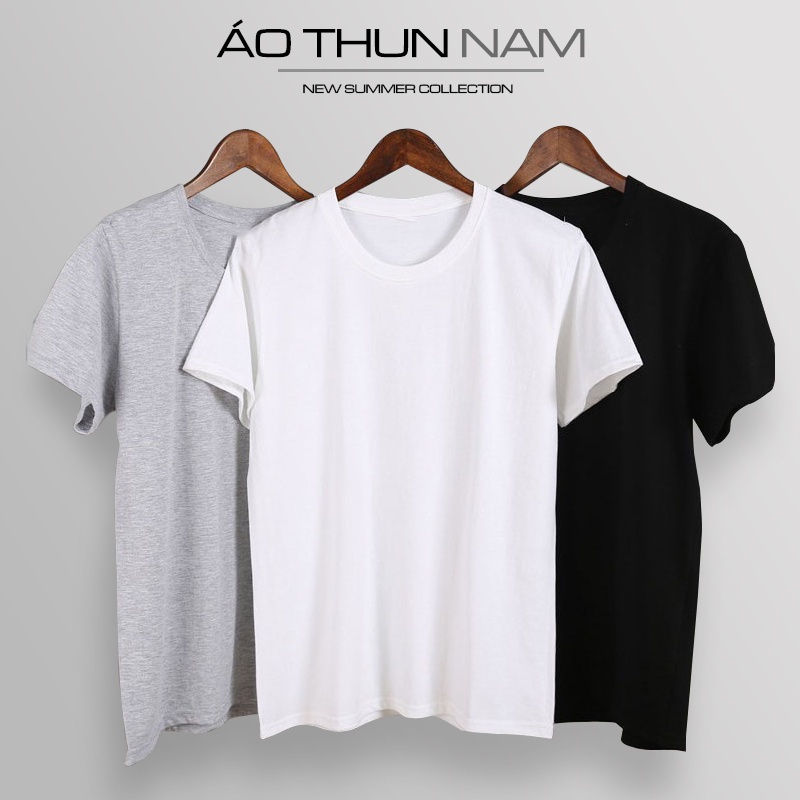 Áo thun nam UNIFUN Áo nam ngắn tay mã TT4 co giãn vải cotton tập gym dáng trơn bó tay lỡ đẹp mùa hè phong cách