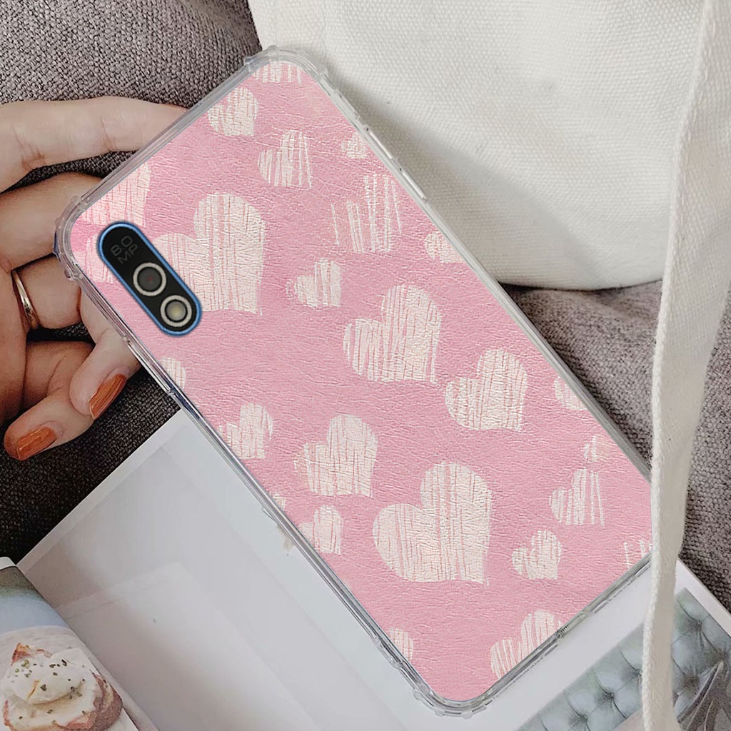 Ốp Vsmart Bee / Bee 3 caro trái tim cá tính, thời trang siêu đẹp, siêu phong cách