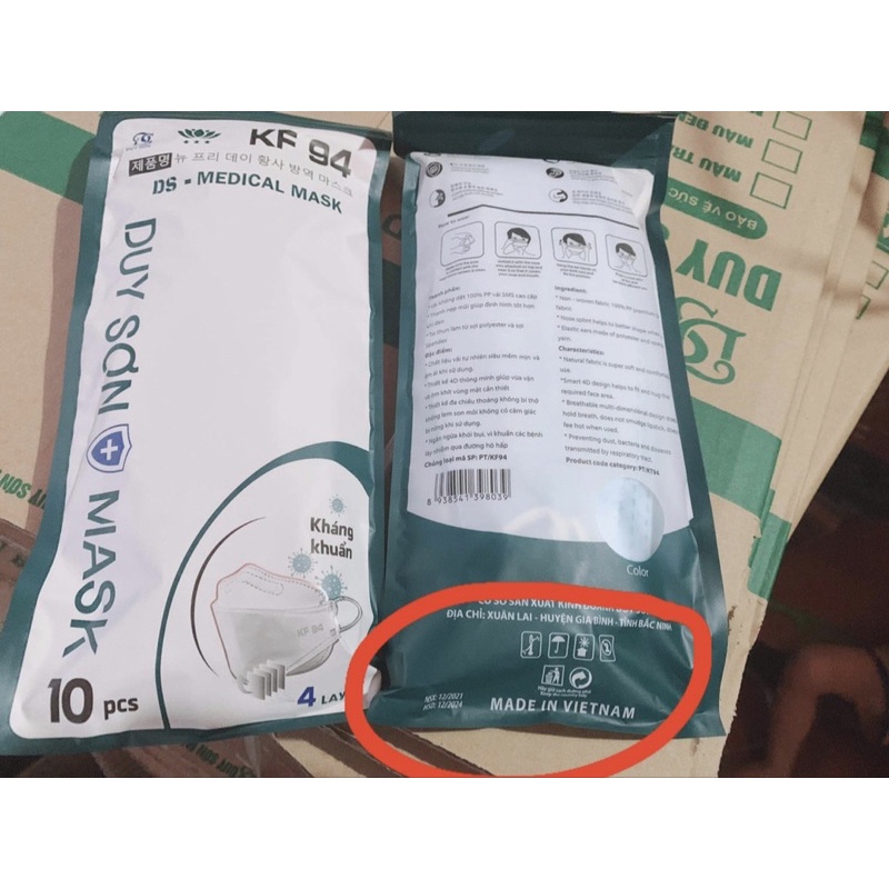 Khẩu trang kf94