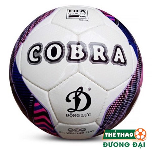 Bóng Đá Động Lực VLeague 2021 UHV 2.07 Cobra Số 5, Size 5 + Tặng Kèm Kim Bơm, Lưới Đựng Bóng