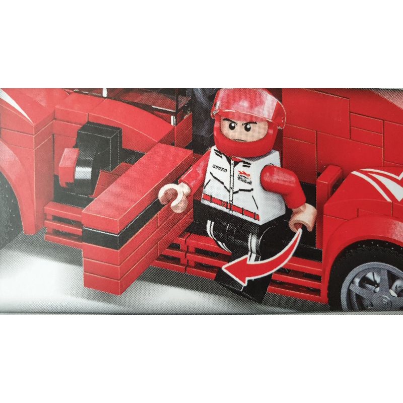 Đồ Chơi Xếp Hình Lego Xe Oto, Xe Đua Cho Bé 6 tuổi