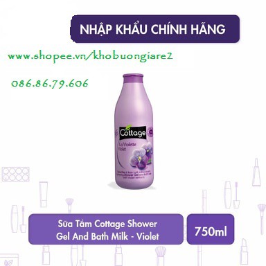 [HÀNG CHÍNH HÃNG] SỮA TẮM COTTAGE 750ml