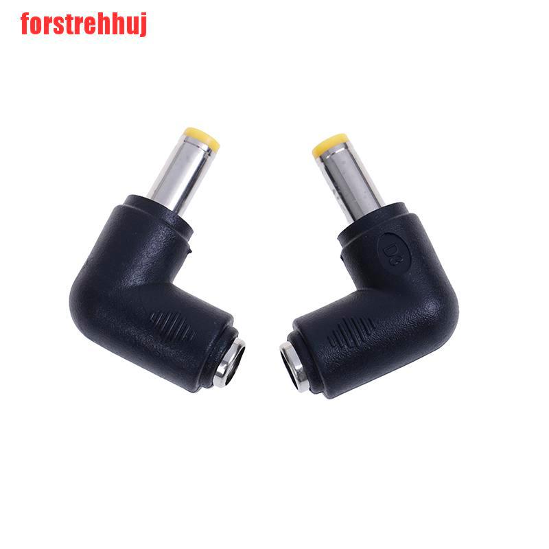 Set 2 Đầu Nối Góc Vuông Dc 5.5x2.1mm Sang 5.5x2.5mm | BigBuy360 - bigbuy360.vn