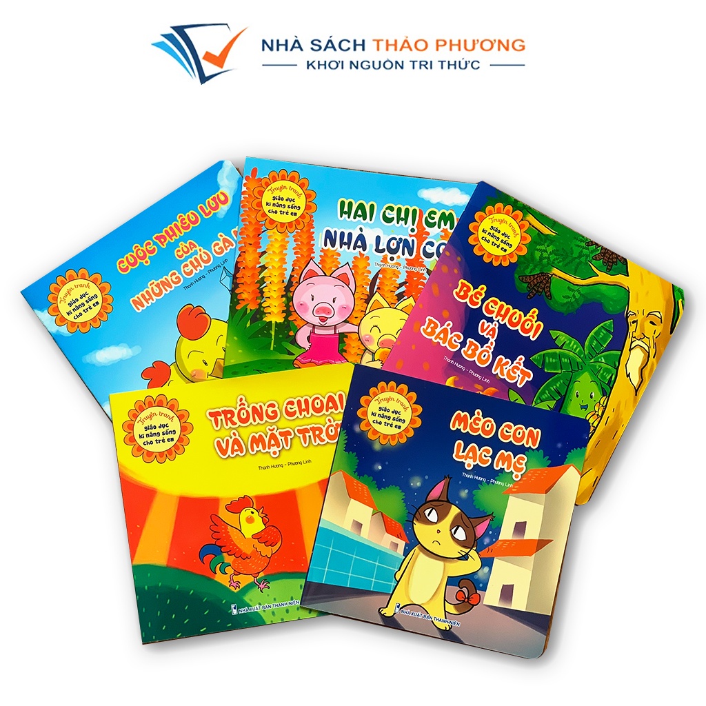 Sách - Truyện tranh giáo dục kỹ năng sống cho trẻ em (Bộ 10 cuốn)