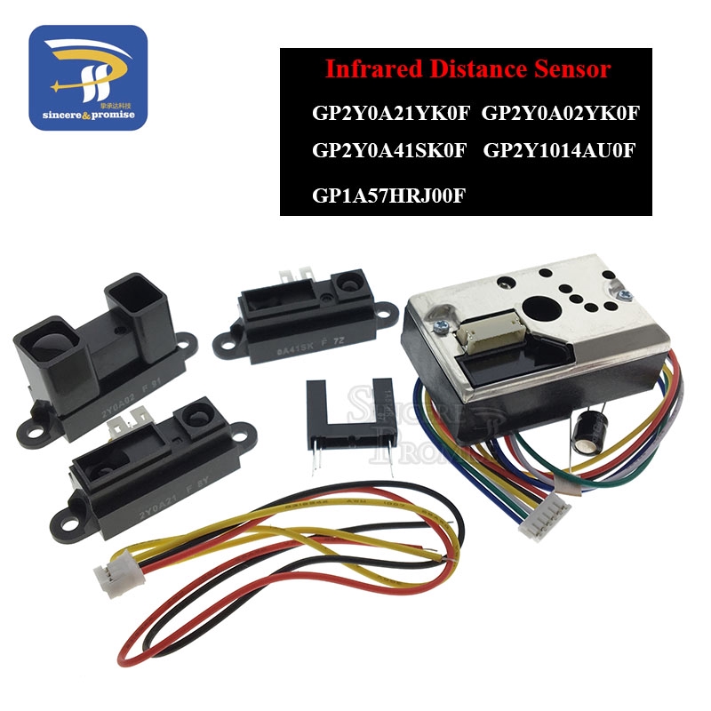 Cảm Biến Hồng Ngoại gp2y0a41sk0f / gp2y0a21yk0f / gp2y0a02yk0f gp2y1014au0f gp1a57hrj00f