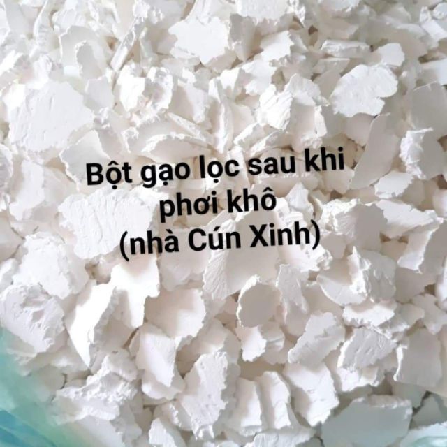 Tinh bột gạo tẻ lọc