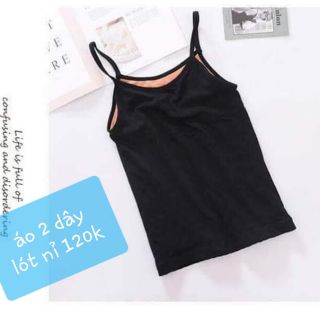 Bắc giang - áo 2 dây lót nỉ