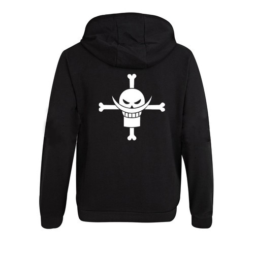 Áo Hoodie ACE One Piece Râu Trắng, áo nỉ mũ ONE PIECE