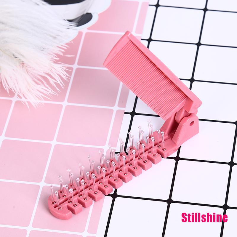 (Hàng Mới Về) Lược Chải Tóc Mát Xa Da Đầu Chống Tĩnh Điện Có Thể Gấp