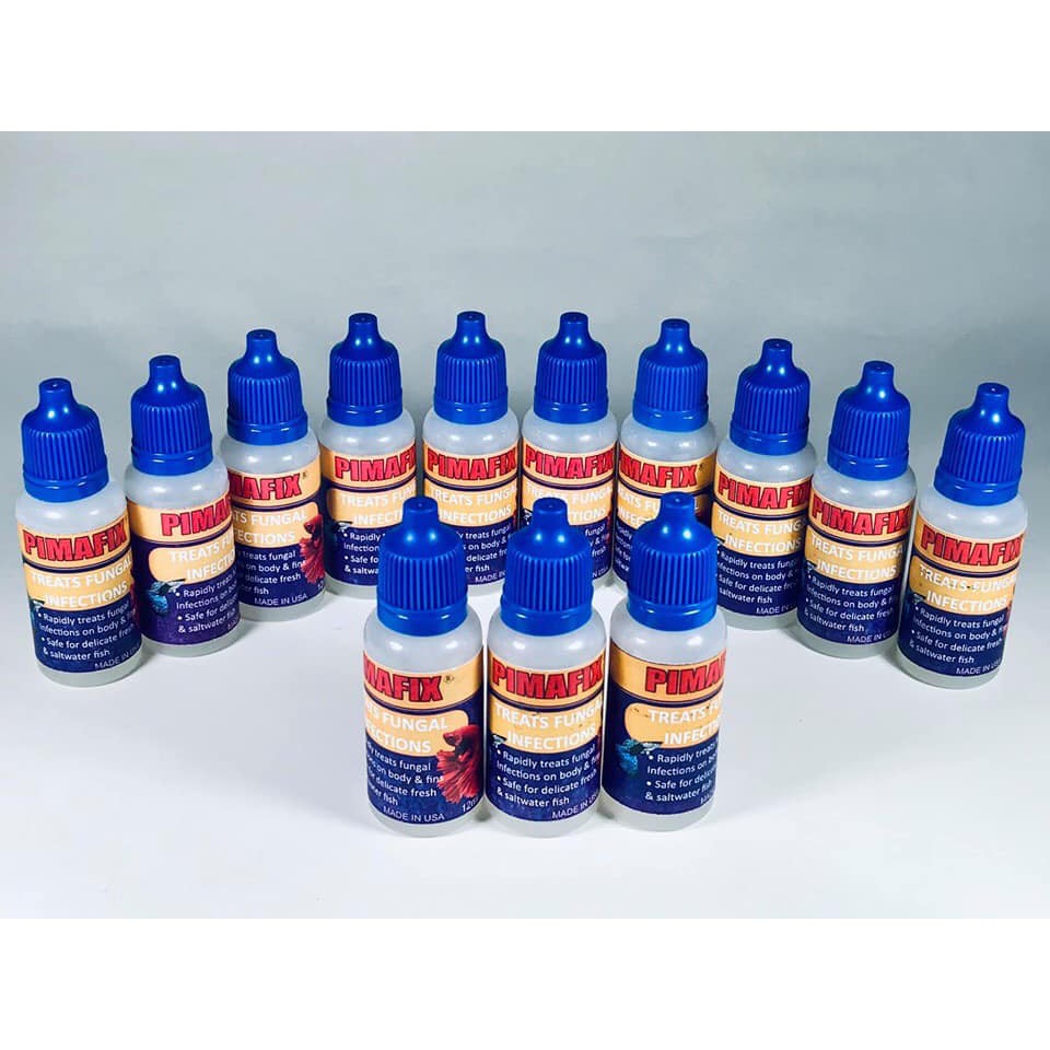 PIMAFIX DUNG DỊCH KHÁNG KHUẨN, DƯỠNG CÁ CAO CẤP 12ml