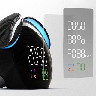 Đồng Hồ Báo Thức Thông Minh Mini Có Đèn Led