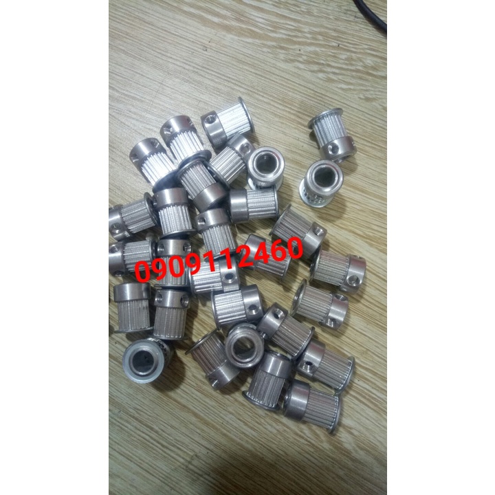 Puly nhỏ 2M 20 răng cho dây MXL bản 10mm.trục 8mm