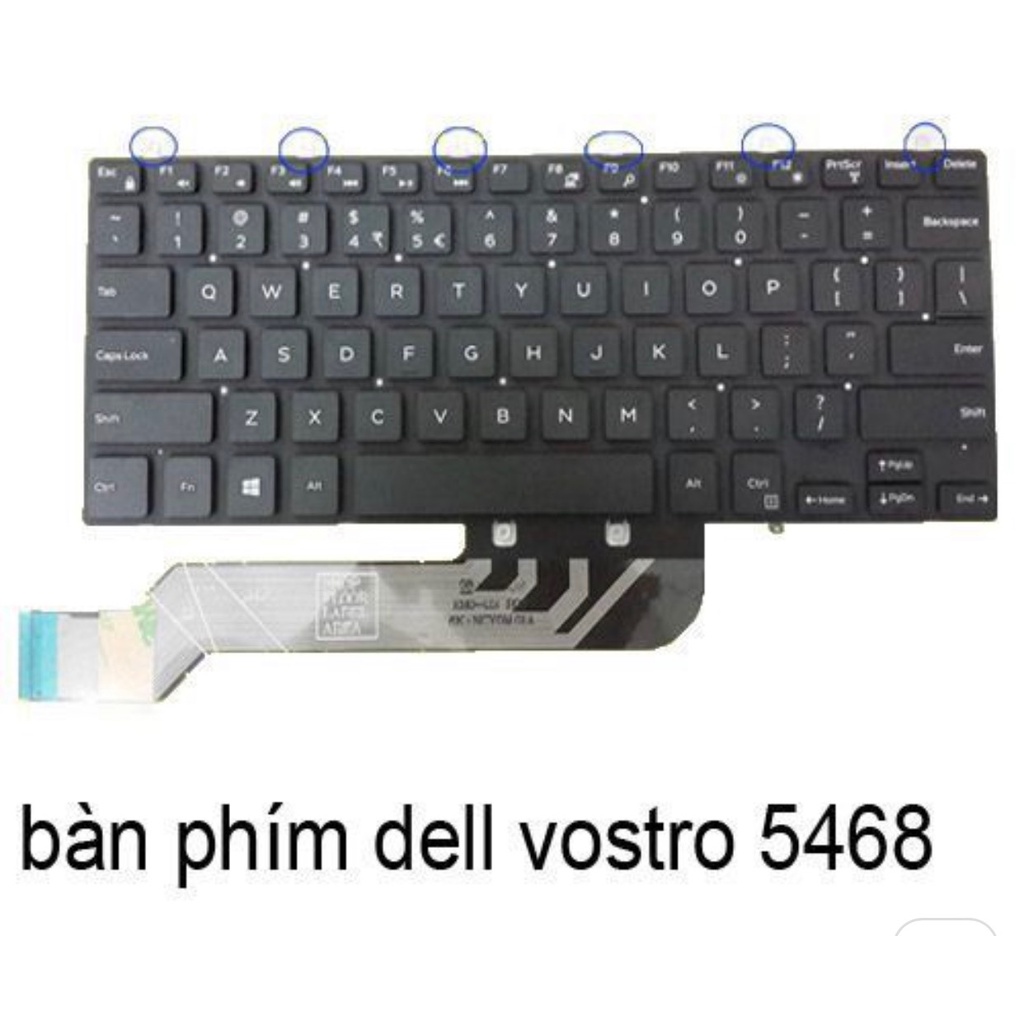 Bàn phím DELL Vostro 5468,5471,Inspiron 7570 7573 7370 7373