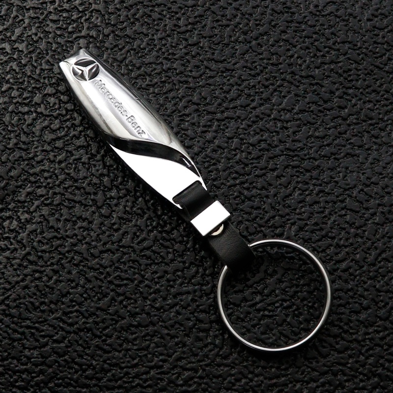 Móc Khóa Hợp Kim Hình Logo Giọt Nước Sáng Tạo Cho Mercedes Benz Class W212 W211 W210 W203 W204 W205 CLA GLK CLS A C E