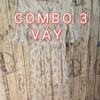 Combo váy 3 cái siêu xinh