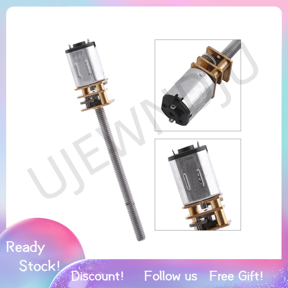 Động cơ bánh răng DC 12V 400RPM N20 16mm thay thế tiện dụng