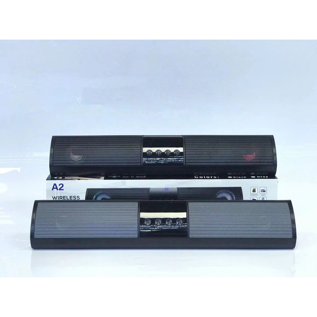 Loa bluetooth A2 dáng dài, có đèn LED , công nghệ bluetooth 5.0 bass trầm