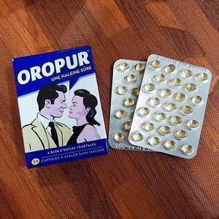 Viên uống thơm miệng oropur 50 viên