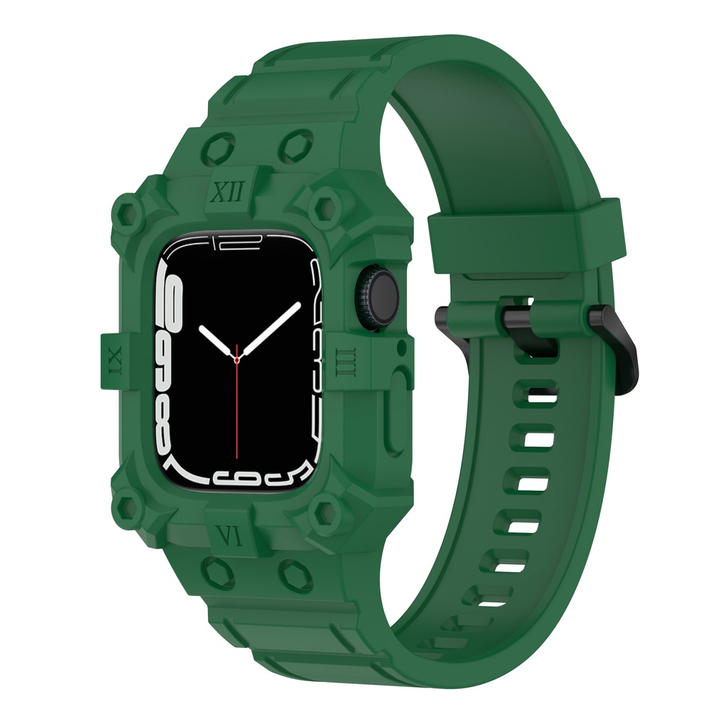 Ốp Dây Đeo Thay Thế Cho Đồng Hồ Thông Minh Apple Watch 38mm 40mm 41mm 42mm 44mm 45mm iWatch 7 6 SE 5 4 3 2 1