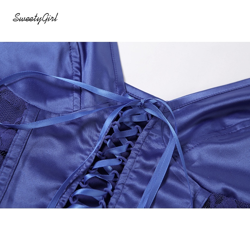 Áo hai dây cổ chữ V hở lưng phối ren màu trơn thời trang cho nữ