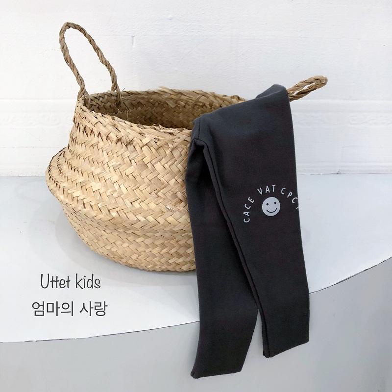 QUẦN LEGGING CHO BÉ GÁI PHONG CÁCH HÀN QUỐC HÌNH MẶT CƯỜI SIZE 80 TỚI 120