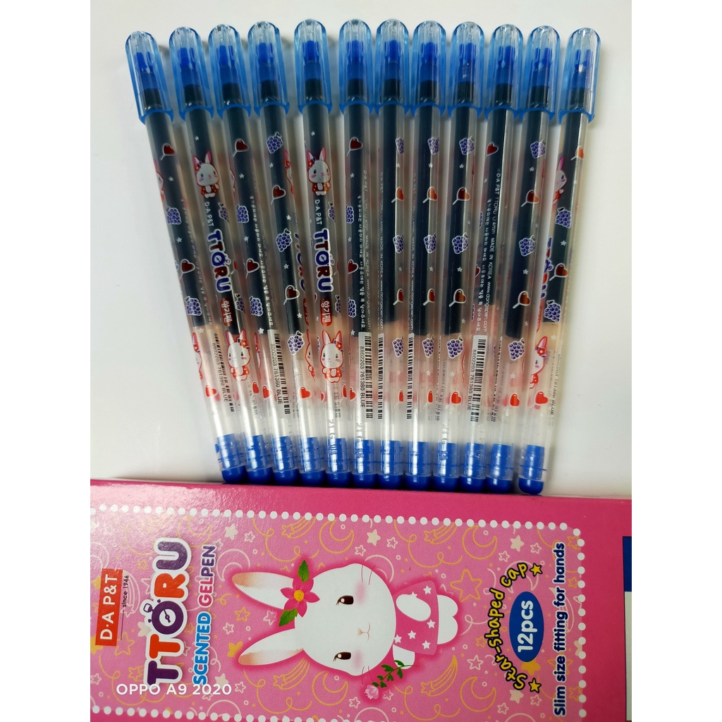 Bút Gel Bút Nước Thơm TTORU Hàn Quốc Ngòi 0.5mm Camshop