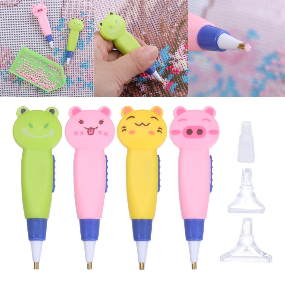 Bút đính đá 5D thiết kế kiểu hoạt hình dễ thương bắt mắt