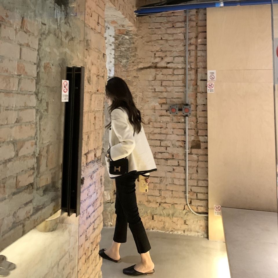 Áo Khoác Tay Dài Dáng Rộng Thời Trang Cho Nữ