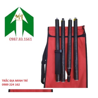 Sào cacbon 4 đốt rtk, sào rtk