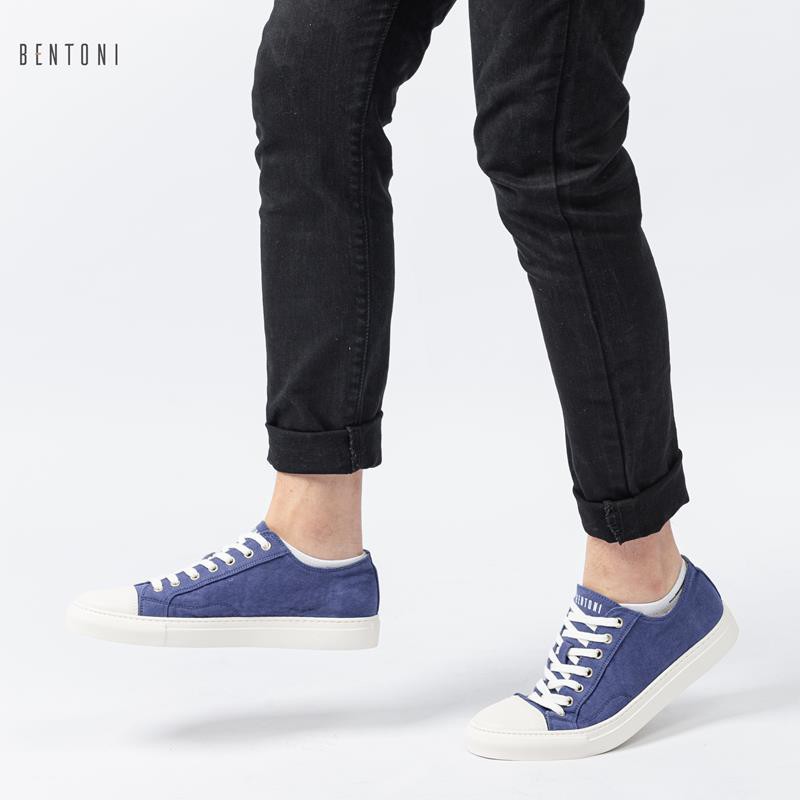 Giày thể thao nam Bentoni - Canvas Sneaker NVA2411XDEH1911764 (Xanh dương) | BigBuy360 - bigbuy360.vn