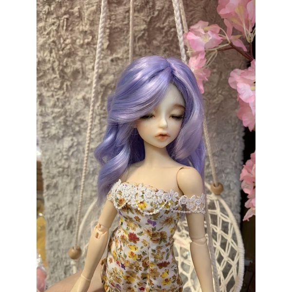 Tóc búp bê bjd 1/4 - tơ silk