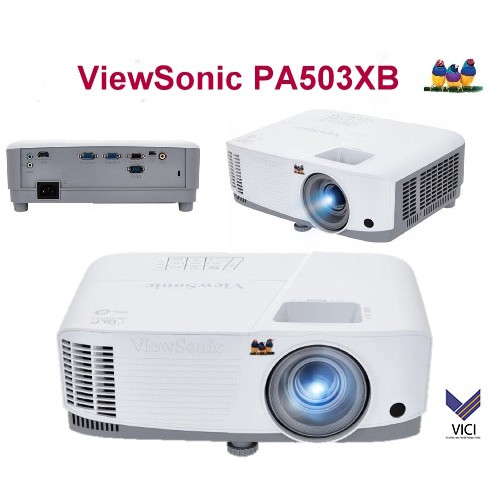 Máy chiếu đa năng Viewsonic PA503XB cường độ sáng 3800 lumens, độ phận giải 22.000